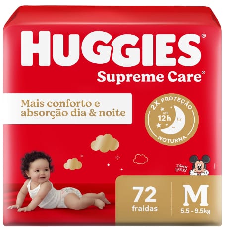 Fraldas Huggies M