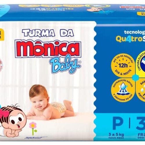 Fralda Turma da Mônica P